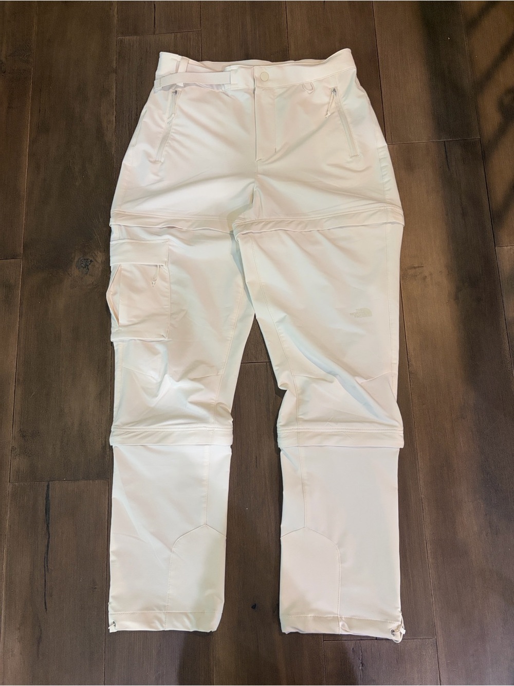 North Face zipper pant with adjustable waistband